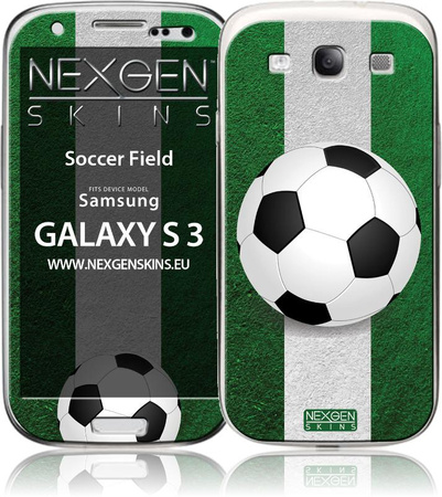Nexgen Skins with 3D effect for Samsung Galaxy S3 (Soccer Field 3D)