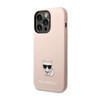 Karl Lagerfeld Choupette Body - Hülle für iPhone 14 Pro Max (Hellrosa)
