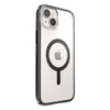 Speck Presidio Perfect-Clear with Impact Geometry + MagSafe - Etui iPhone 15 Plus / 14 Plus z powłoką MICROBAN (Clear / Black)