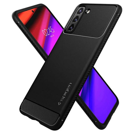 Spigen Rugged Armor - pouzdro pro Samsung Galaxy S21 5G (černé)