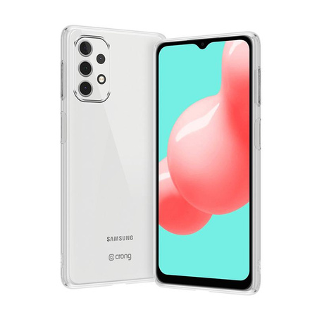 Crong Crystal Slim Cover - Samsung Galaxy A32 5G tok (átlátszó)