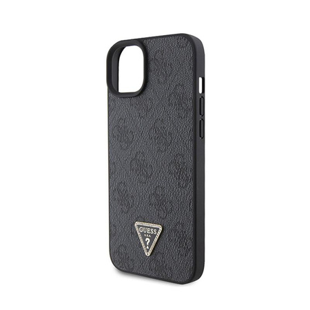 Guess Crossbody 4G Metall-Logo - iPhone 15 Tasche (schwarz)
