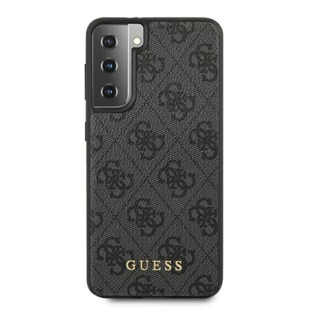 Guess 4G fém logó - Samsung Galaxy S21 tok (szürke)