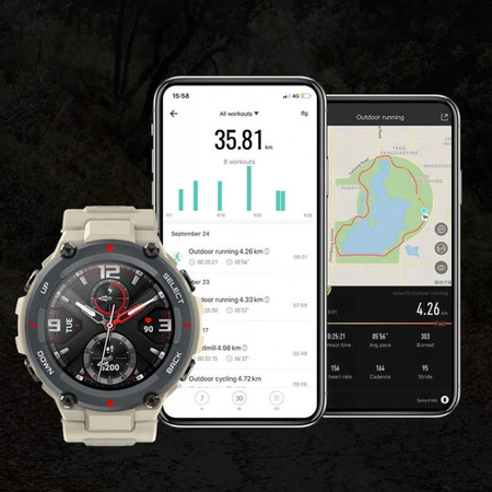 Xiaomi Amazfit T-Rex - Chytré hodinky (khaki)