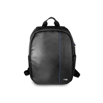 BMW Carbon Navy Stripe - 16" Notebookrucksack (schwarz)