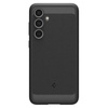 Spigen Rugged Armor - Gehäuse für Samsung Galaxy S24 FE (Mattschwarz)