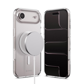 TRANSPARENT MAGSAFE ETUI FOR IPHONE AIR Crong COLORless MAGNETIC