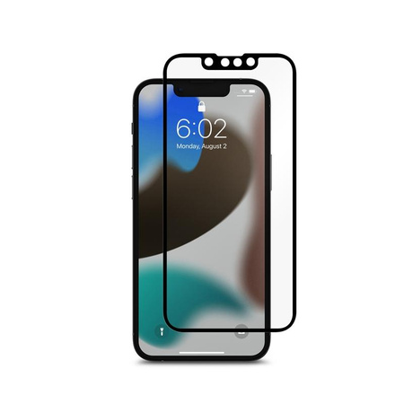 Moshi iVisor AG - Matná ochranná fólie displeje pro iPhone 13 mini (černý rámeček)