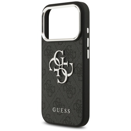 Guess 4G Big 4G Classic Logo - Case iPhone 17 Pro (Black / Silver)