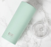 BUILT Vacuum Insulated Tumbler - Thermobecher aus vakuumisoliertem Stahl 600 ml (Mint)