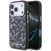 Karl Lagerfeld IML Leopard Pattern MagSafe - Hülle für iPhone 17 Pro (schwarz)