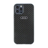 Audi Carbon Fiber - tok iPhone 12 / iPhone 12 Pro készülékhez (fekete)