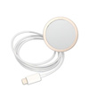 Guess Bundle Pack MagSafe IML Marble - Zestaw etui + ładowarka MagSafe iPhone 14 Pro Max (biały/złoty)