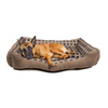 Soft couch bed for dog 90 x 70 x 20 cm roz. XL (beige)
