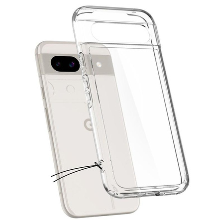 Spigen Ultra Hybrid - Gehäuse für Google Pixel 8A (Transparent)