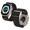 Spigen Fit Lite Ultra - Řemínek pro Apple Watch 42/44/45/49 mm (černý)