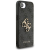 Guess 4G Big Logo - Coque pour iPhone 16e (noir)
