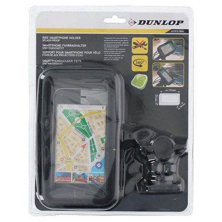 Dunlop - Support vélo universel pour smartphones de 5,8 à 6,7 pouces
