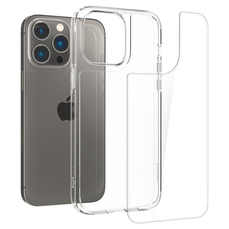 Spigen Quartz Hybrid - Coque pour iPhone 14 Pro (Transparent)