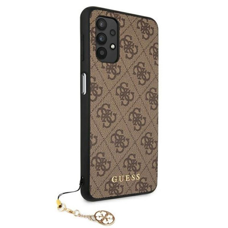 Collection Guess 4G Charms - Etui Samsung Galaxy A32 5G (marron)