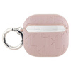 Karl Lagerfeld Monogram Karl Head - Pouzdro na AirPods 4 (růžové)