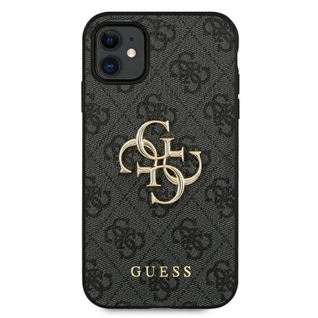 Guess 4G Big Metal Logo - iPhone 11 Case (grey)