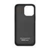 Audi Echtes Leder - iPhone 14 Pro Max Tasche (Schwarz)