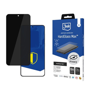 3mk HardGlass Matt Max Privacy - Matte tempered glass with privacy filter for Samsung Galaxy S25 Edge
