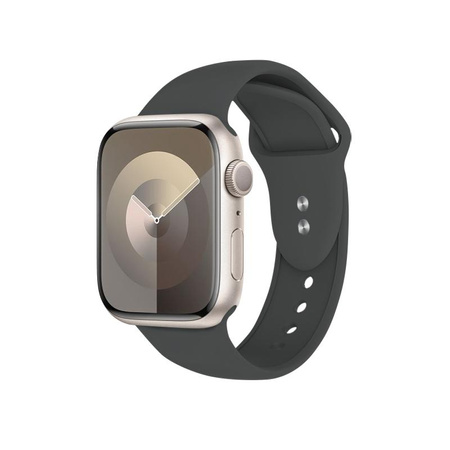 Crong Liquid - Pánt Apple Watch 44/45/46/49 mm-es órához (grafit)