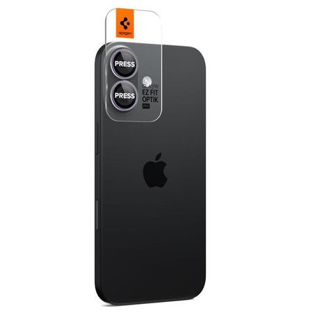 SZKŁO HARTOWANE NA APARAT DO IPHONE 16 | 16 PLUS | 17 SPIGEN SZYBKA 9H 2SZT