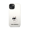 Karl Lagerfeld Silikon NFT Choupette - Hülle für iPhone 14 Plus (Weiß)