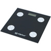 Alpina - Smart scale with BMI body composition analyzer, bluetooth, app (black)