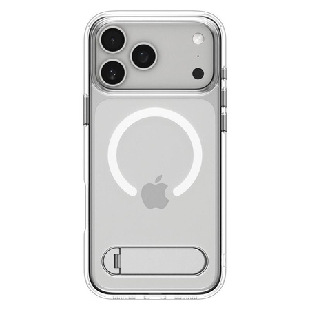 Spigen Ultra Hybrid S Mag MagSafe - Case for iPhone 17 Pro (Clear/White)