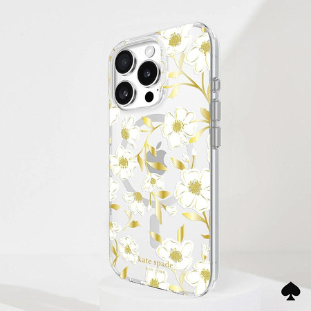 Kate Spade New York Protective Gems MagSafe - iPhone 16 Pro tok (Sunshine Floral)