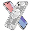 Spigen Ultra Hybrid MagSafe - Case for iPhone 15 (Zero One White)