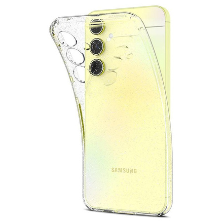 Spigen Liquid Crystal Glitter - Case for Samsung Galaxy A55 5G (Transparent)