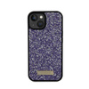 Guess Rhinestone Metal Logo - pouzdro na iPhone 15 (růžové)