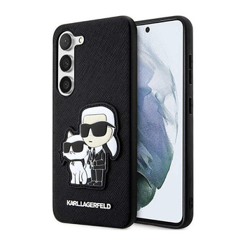 Karl Lagerfeld NFT Saffiano Karl & Choupette - Etui Samsung Galaxy S23 (czarny)