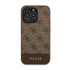 Guess 4G Bottom Stripe Collection - iPhone 13 Pro Case (brown)