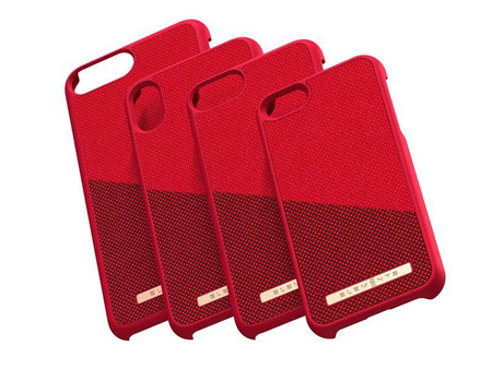 Nordic Elements Saeson Freja - Material Case for iPhone Xs Max (Red)