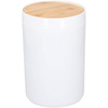 Alpina - Bamboo bathroom accessories set of 6 items