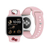 Hello Kitty Silicone Kitty Head - Apple Watch Armband 42/44/45/49 mm (Rosa)