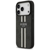 Guess 4G Printed Stripes MagSafe - Pouzdro iPhone 17 Pro (černé)