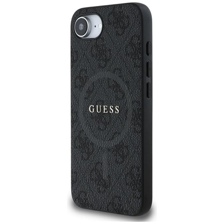 Guess 4G Ring Classic Logo MagSafe - Case for iPhone 16e (black)