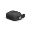 Moshi Pebbo - Pouzdro na AirPods 3 s odnímatelným řemínkem na zápěstí (Shadow Black)