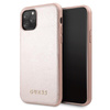 Guess Iridescent - Coque iPhone 11 Pro (Or Rose)