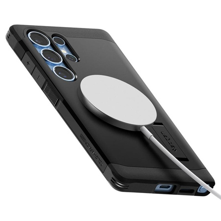 Spigen Tough Armor MagSafe - Case for Samsung Galaxy S25 Ultra (Black)