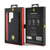 Ferrari Carbon Stitched Bottom - Samsung Galaxy S24 Ultra Case (black)