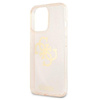 Guess Glitter 4G Big Logo - iPhone 13 Pro Tasche (Gold)