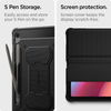 Spigen Rugged Armor Pro - Étui pour Samsung Galaxy Tab S10 FE+ 13.1" (Noir)